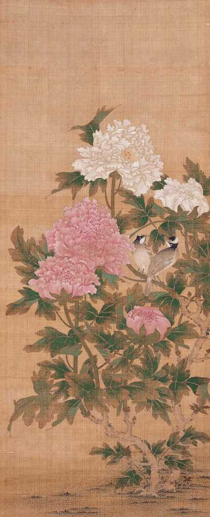 佚名 花鸟 立轴